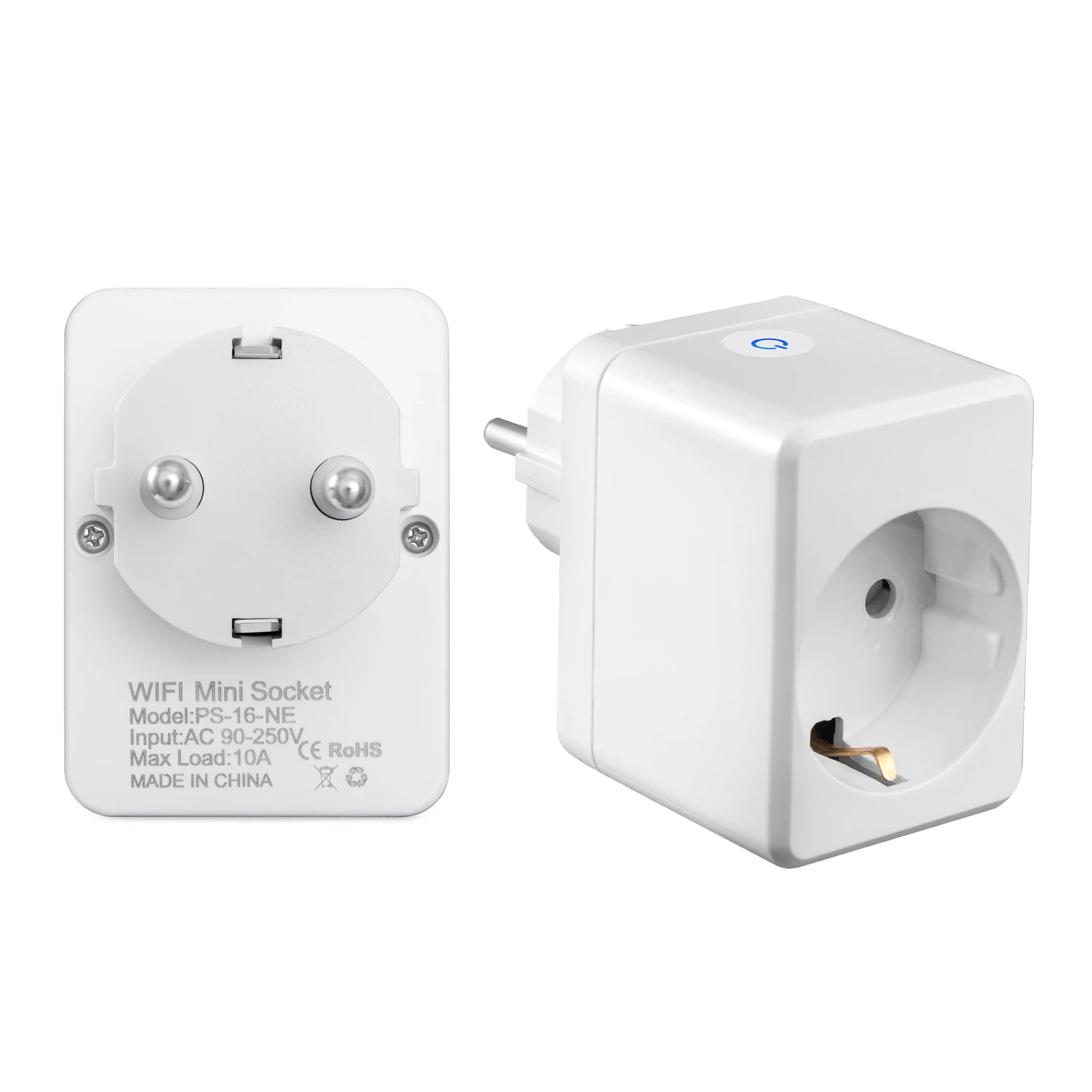 

Умная Мини-розетка с Wi-Fi, 2,4 ГГц, 10 а, с голосовым управлением