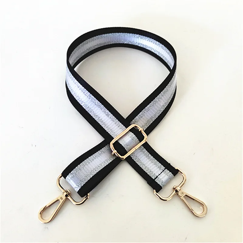 O Bag Handle Bag Strap Women Removable DIY Shoulder Bright Line Handbag Accessories Cross Body Messenger Polyester Bag Straps