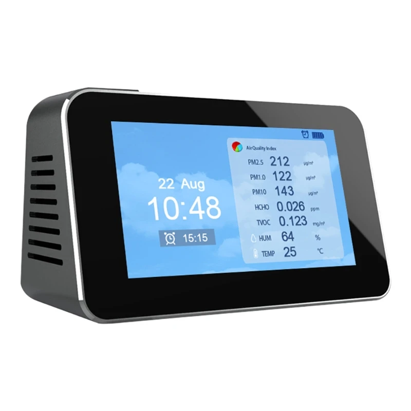 

Y1AD тестер качества воздуха для CO2 Dust PM2.5 PM1.0 PM10 TVOC монитор формальдегида