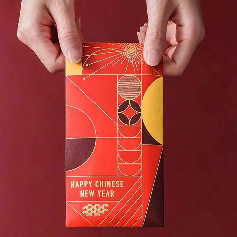 

10/1PCS Lucky Chinese Red Envelope Creative Hongbao New Year Envelopes Spring Festival Birthday Marry Red Festival Gift Bag
