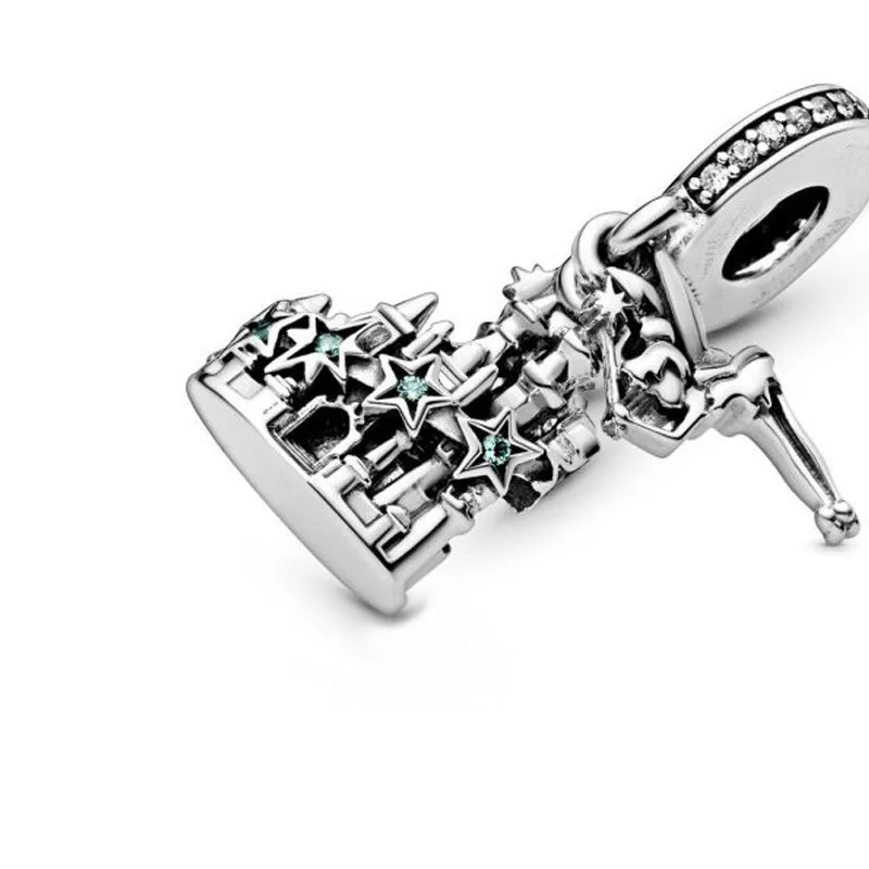 Новинка осени 2020 s925 Стерлинговое Серебро волшебный замок шарм подходит для