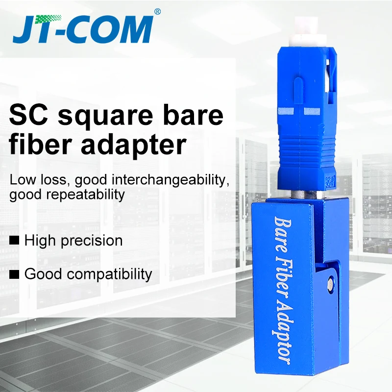 Новый оптический волоконный соединитель SC квадратный голой адаптер фланец