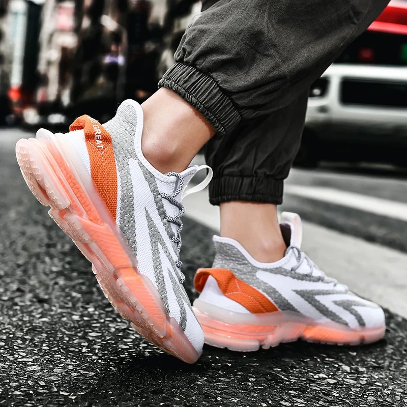 

Men's Sneakers Shoes Shoes For Men Branded Breathable Mesh 2018 Men's Casual Mens Slip On White Canvas Flat Knit