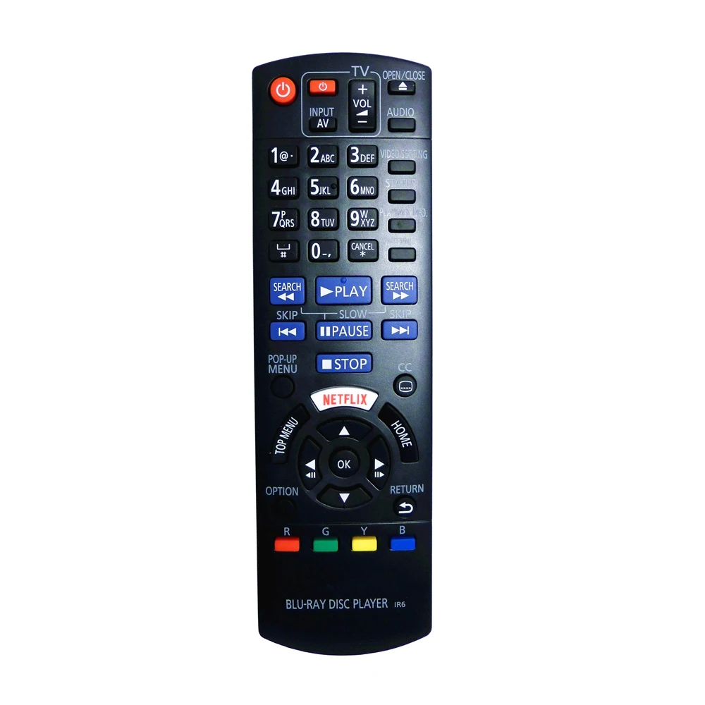 New Original Panasonic N2QAYB001167 Remote for Ultra HD Blu-ray Disc Players