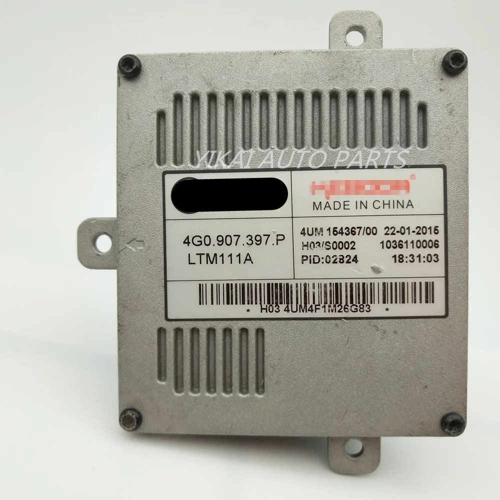 Оригинальные б/у 4G0907397P для Audi A1 A3 Q3 S3 A6 светодиодные дневные ходовые огни модуль