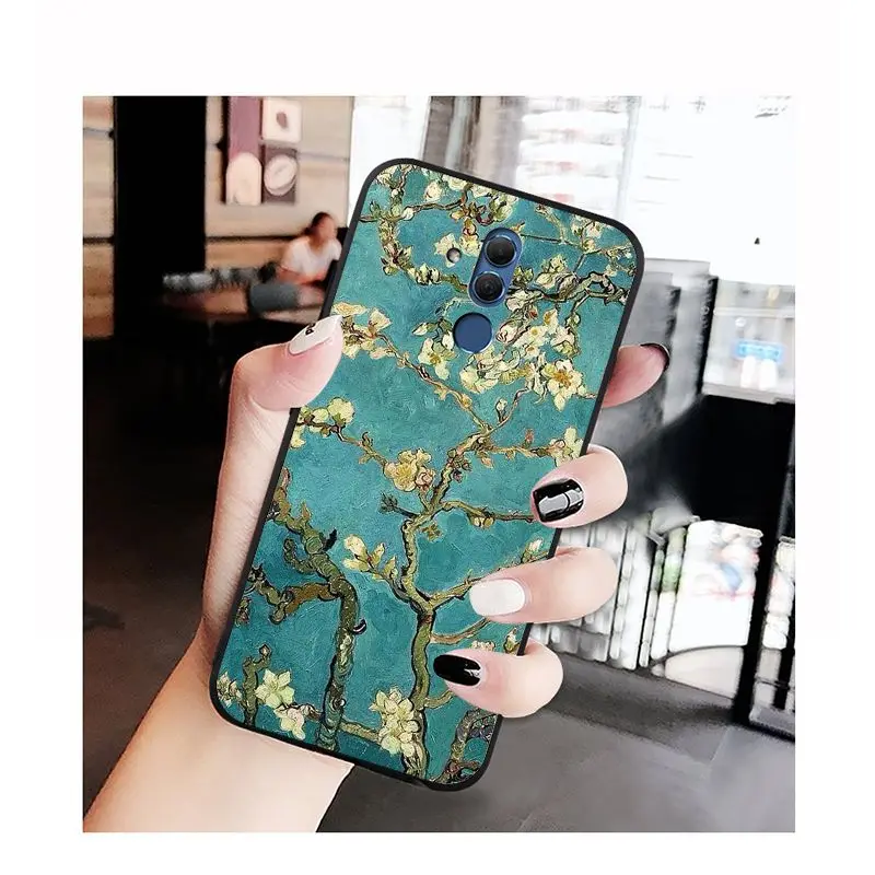 Чехол для телефона MaiYaCa Van Gogh Звездная ночь картина маслом Huawei Mate 10 20 Lite 20X Mate20 Pro Mate9
