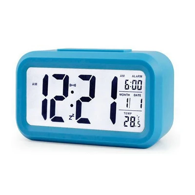 Цифровой светодиодный Будильник с большим экраном будильник на батарейках