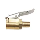 Надувной насос с быстрым зажимом для накачивания шин, надувной патрон из чистой меди, переходник с резьбовым клапаном для шины