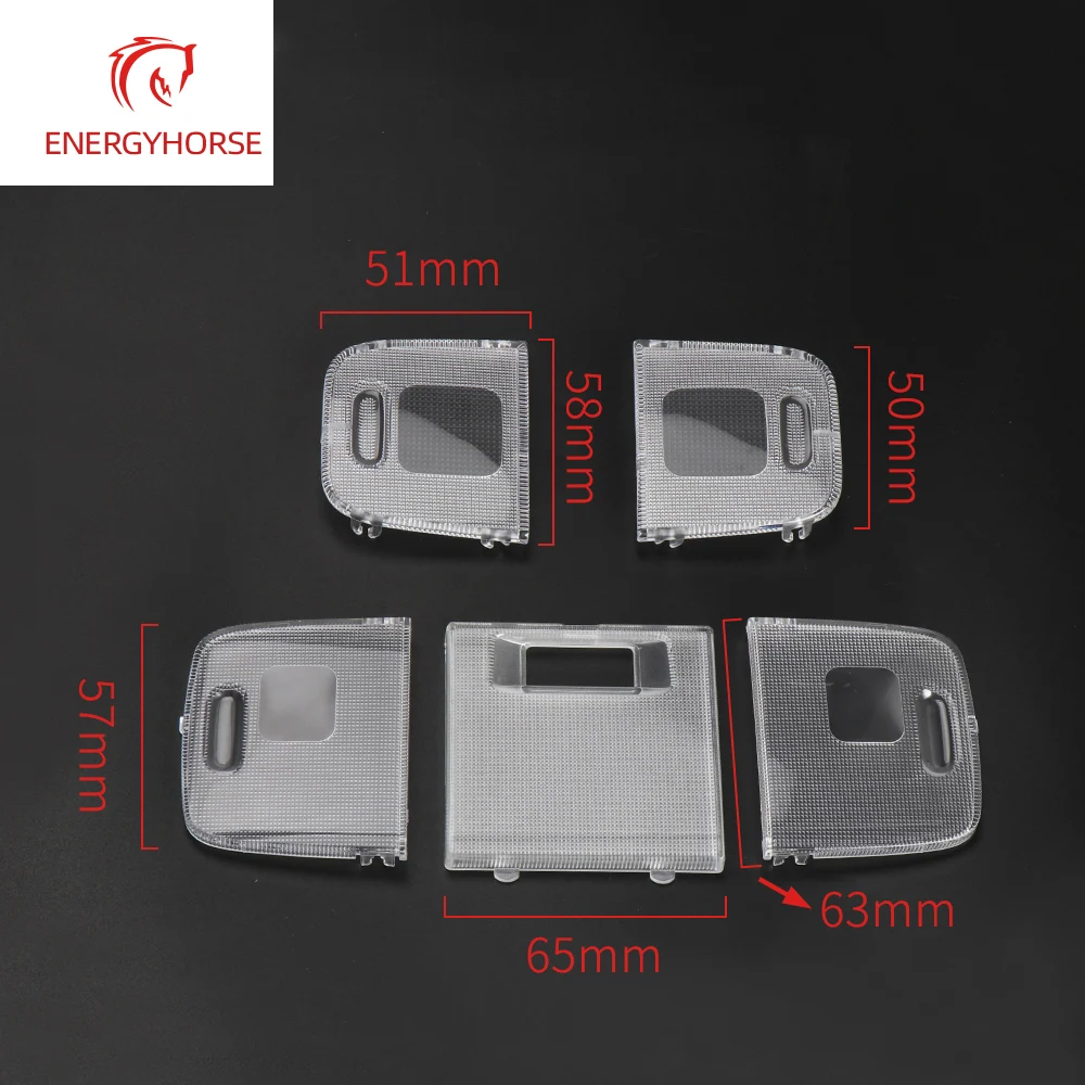 Автомобильный пластиковый передний и задний фонарь для чтения светодиодная