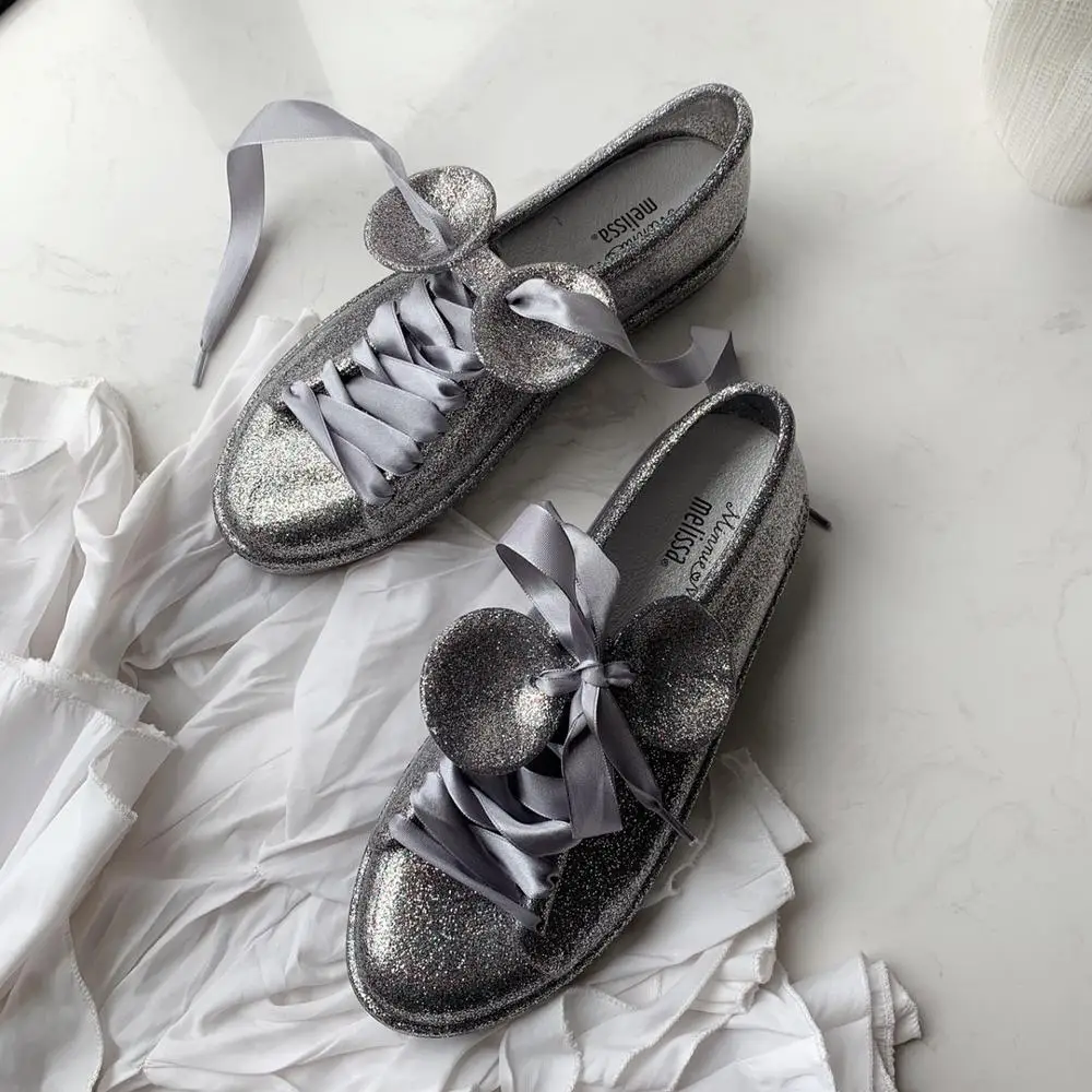 Женские сандалии-желе на плоской подошве Размеры 35-39 | Обувь