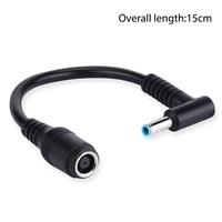charger converter adapter cable 7 45 0mm female to 4 53 0mm male dc tip adapter jack connector for hp laptop dc power cable