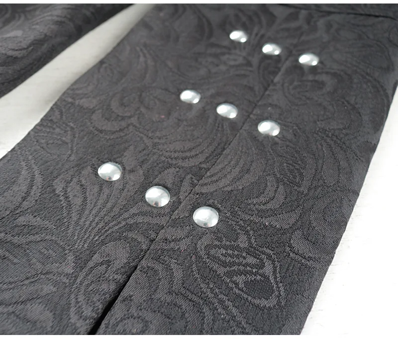 2019 костюм в стиле стимпанк куртка Готический винтажное викторианское пальто Топ