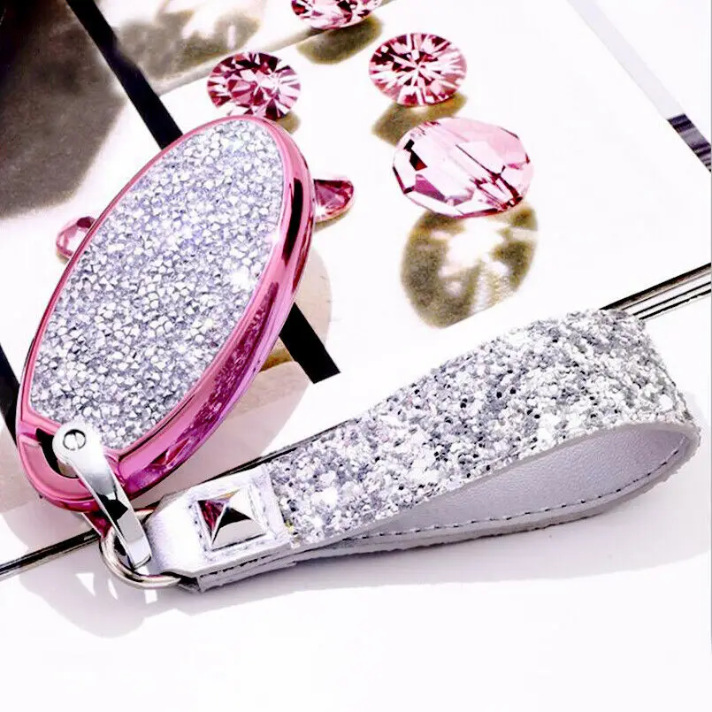 

1Pcs 4 5 6 Buttons Bling Diamond Car Remote Smart Keyless Key Case Fob Case Cover For Nissan