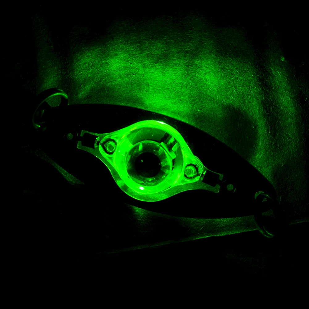 

1pc LED Fish Lamp Mini Fishing Lure Light LED Deep Drop Underwater Eye Shape Fishing Squid Fishing Bait Luminous Lure Wholesale