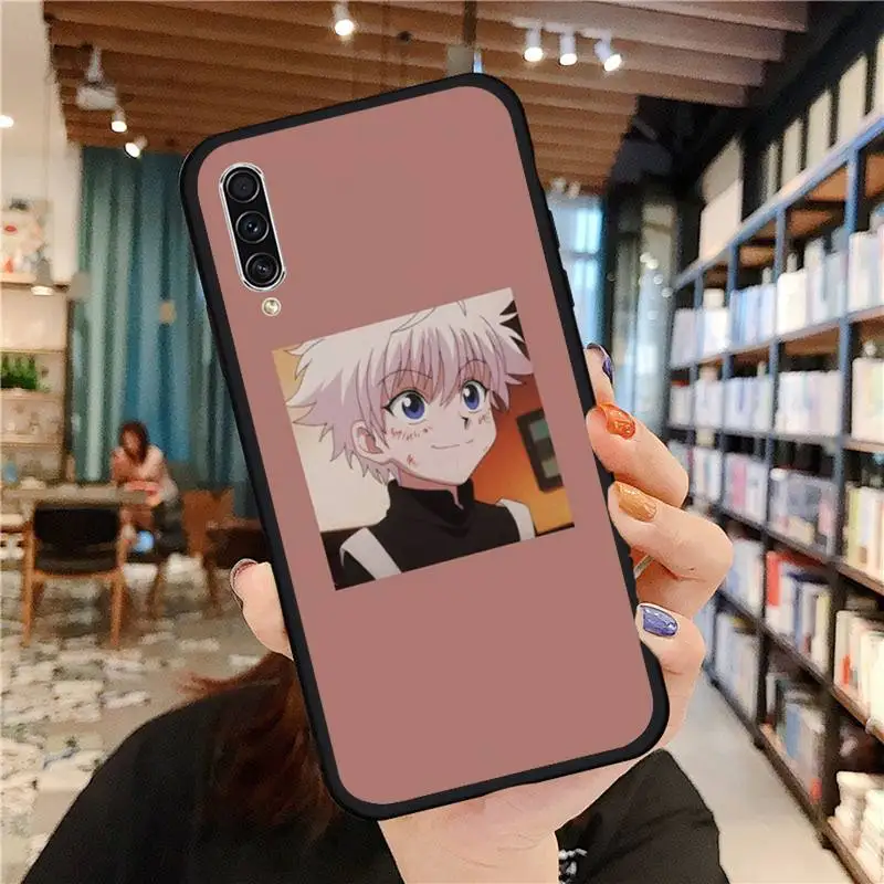 

Killua Zoldyck Hunter X Hunter anime Phone Case For Samsung galaxy A S note 10 7 8 9 20 30 31 40 50 51 70 71 21 s ultra plus