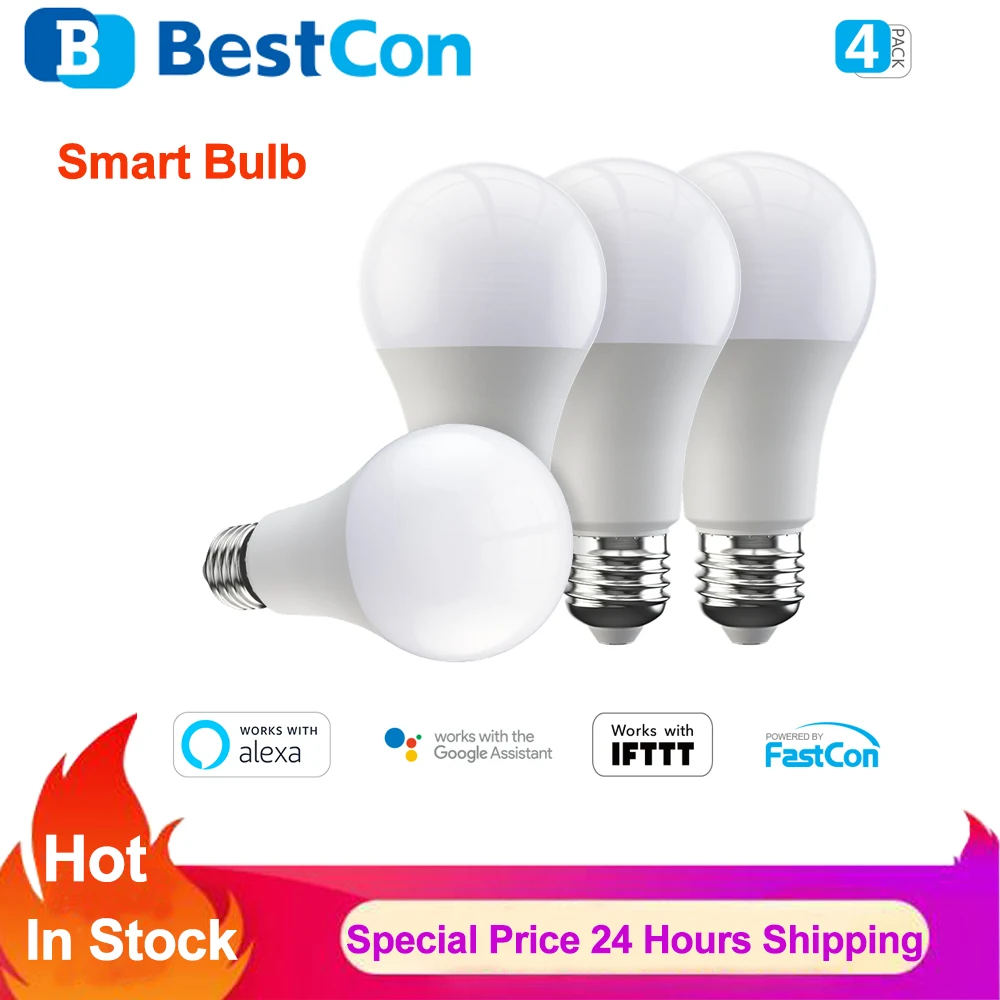 BestCon LB1 умный светильник лампа дом удаленного Управление E27 Wifi лампы через Broadlink