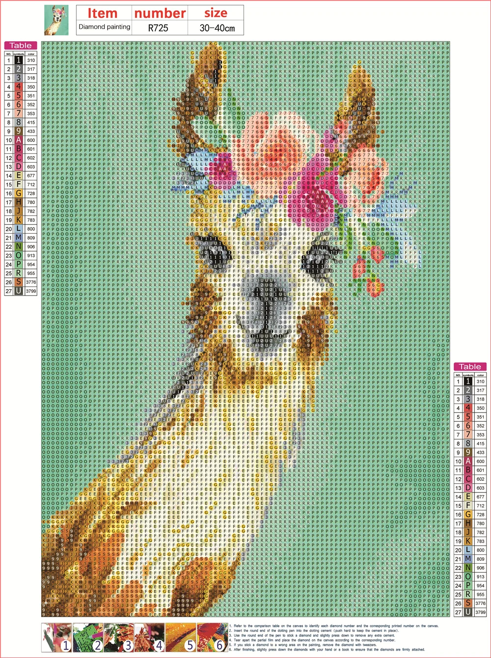 

Набор для алмазной живописи «Альпака», алмазная 5D Мозаика из смолы, вышивка крестиком, ручная работа, подарок для домашнего декора