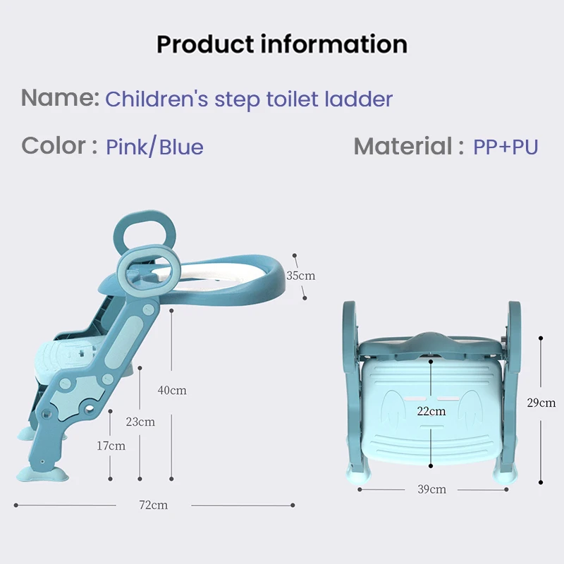 Детский шаговый унитаз детский тренировочный стул-лестница писсуар для девушек