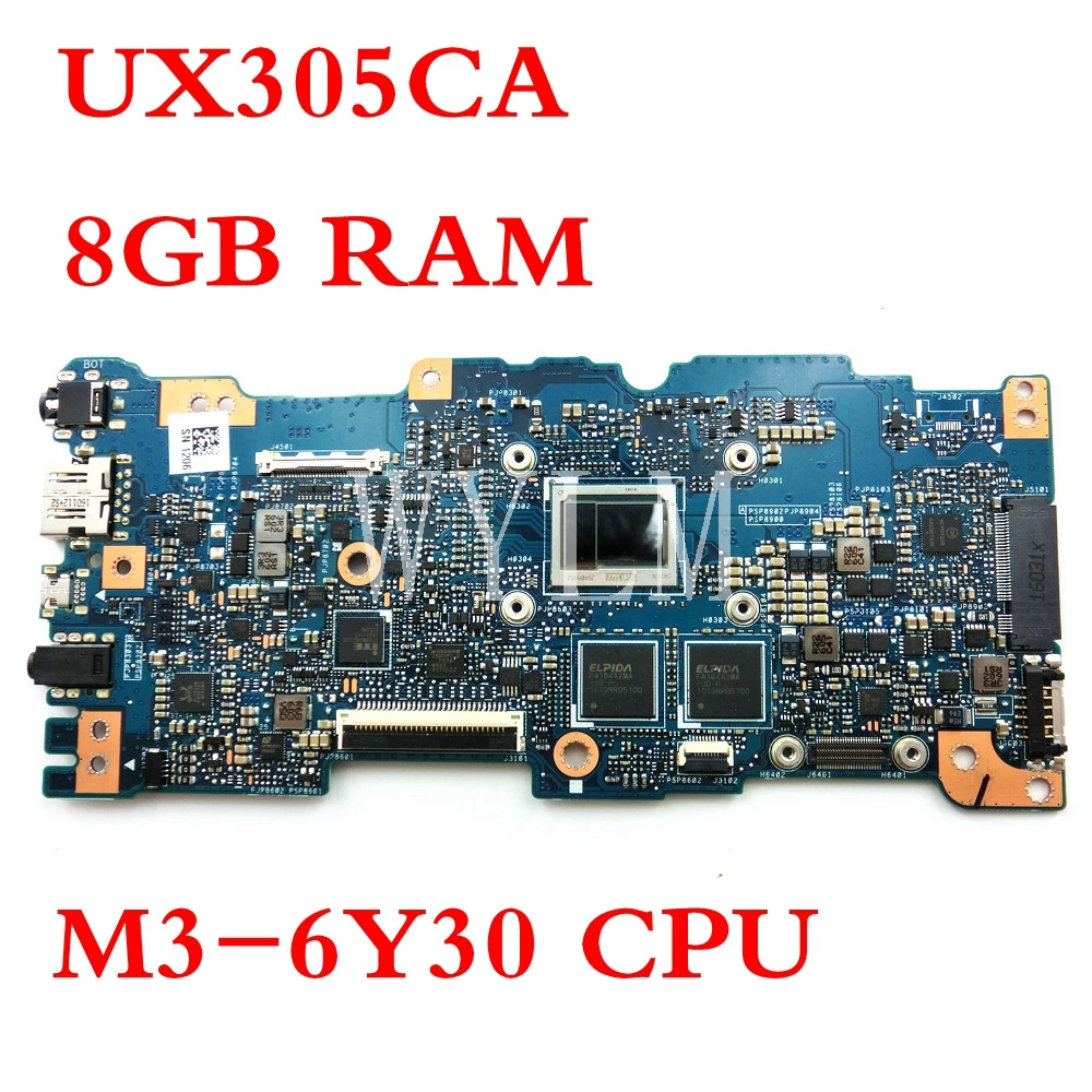 UX305CA материнская плата 8GB Оперативная память M3-6Y30 Процессор Материнская ASUS UX305C U305C