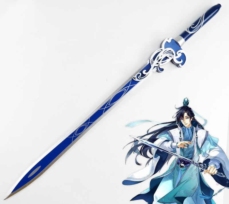 

Game Meng Jianji Qiu Shuijian Cosplay Sword Wang Chongyang Sun Buer Cosplay Weapon Halloween Christmas Replica Prop