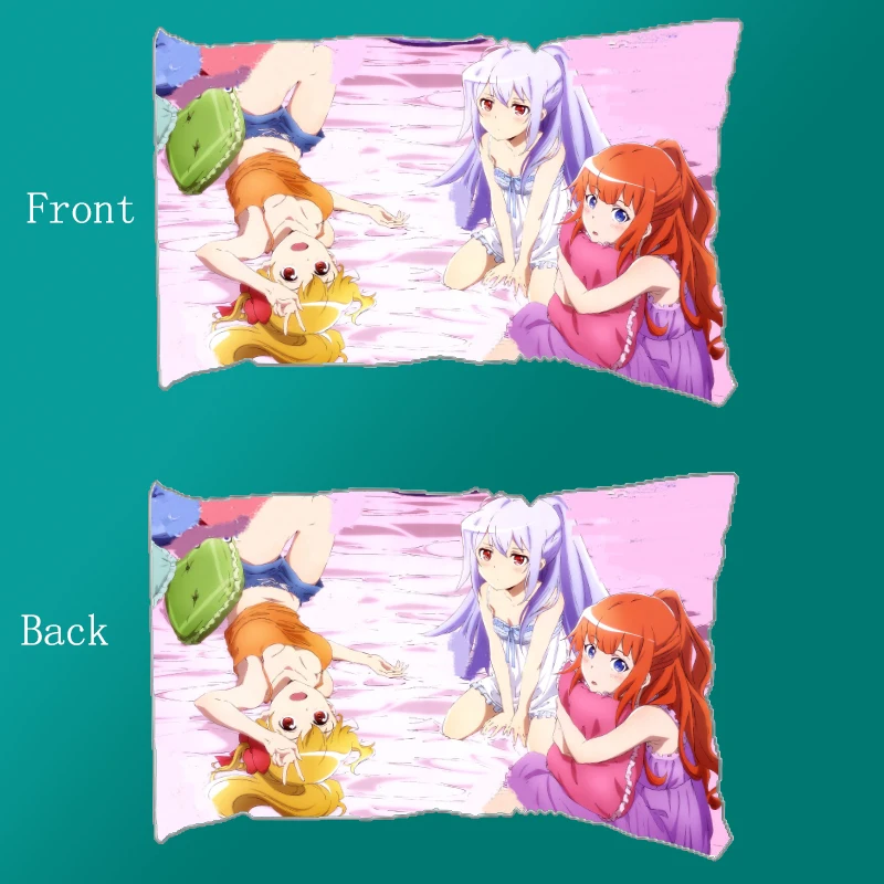 

Anime Dakimakura Pillow Case Plastic Memories Isla Kinushima Michiru Miru Eru Cover decorative pillowcases home decoration