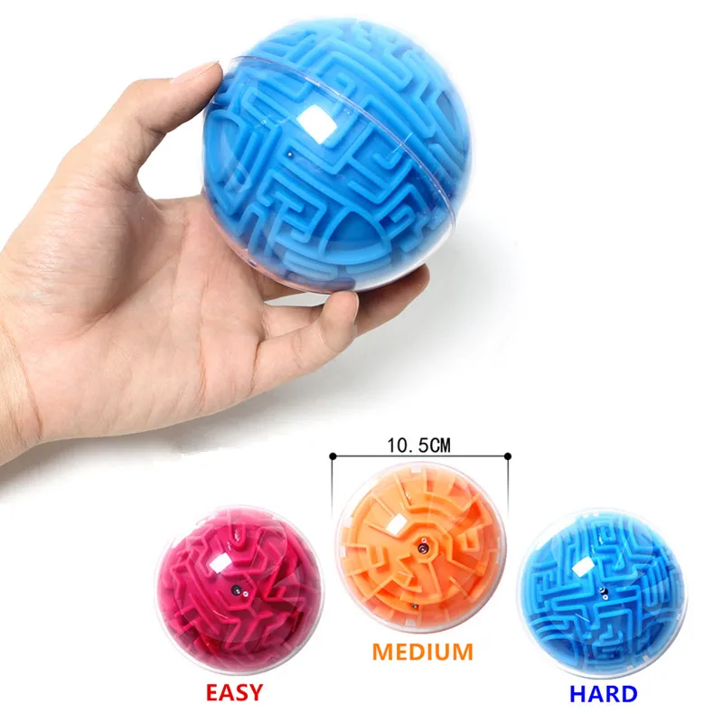 

Magic 3D Perplexus Amaze Maze Ball Interesting Labyrinth Puzzle Game Challenging Three-dimensional Educational IQ Kids Toys