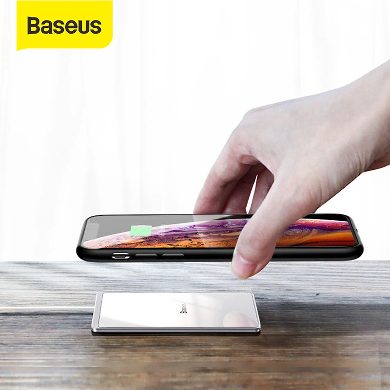 Baseus 15 Вт Qi Быстрое беспроводное зарядное устройство водонепроницаемый