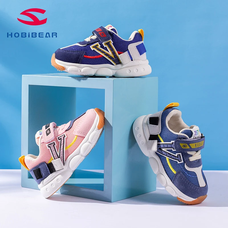 

HOBIBEAR Kids Sneakers Running Shoes Children Boys Shoes Girl Toddler Casual Sport Breathable Mesh Shoe for 2020 GS3608