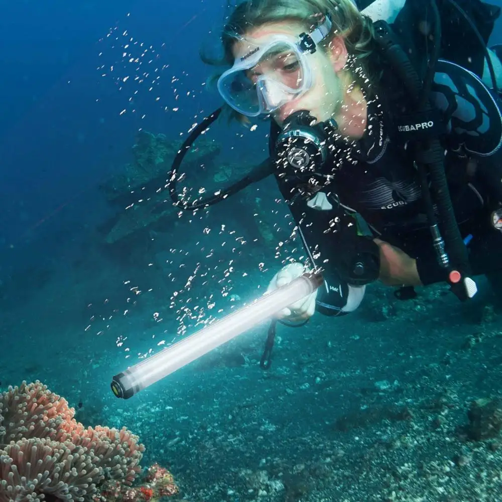 Портативная светодиодсветильник трубчатая лампа для видеосъемки RGB 12 режимов