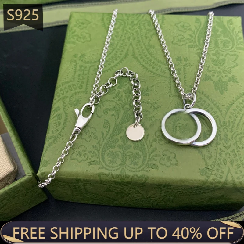 

Ожерелье из серебра 925 пробы для мужчин и женщин