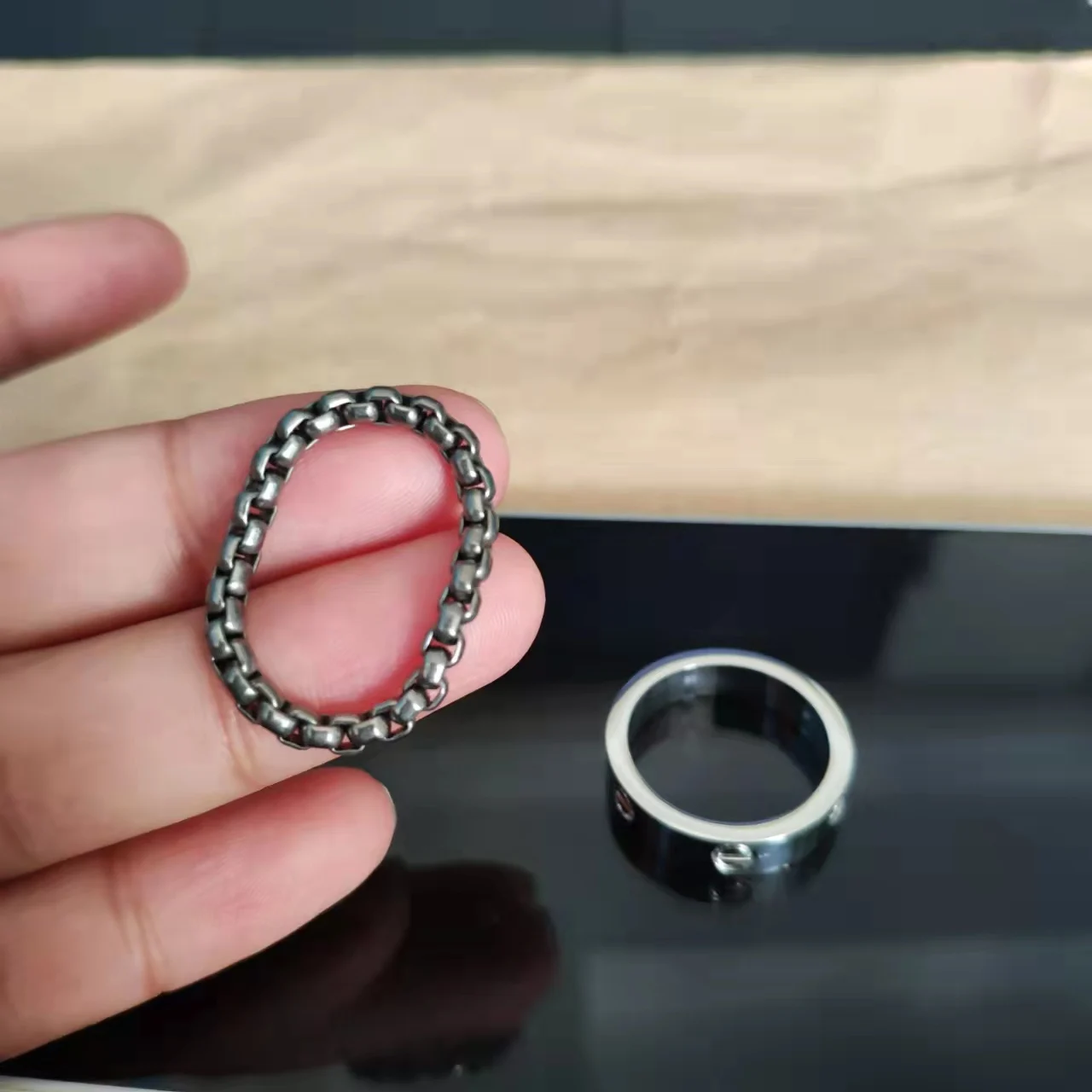 

кольца Buy One Get Free One Titanium Fashion Daily Ring Christmas Gift