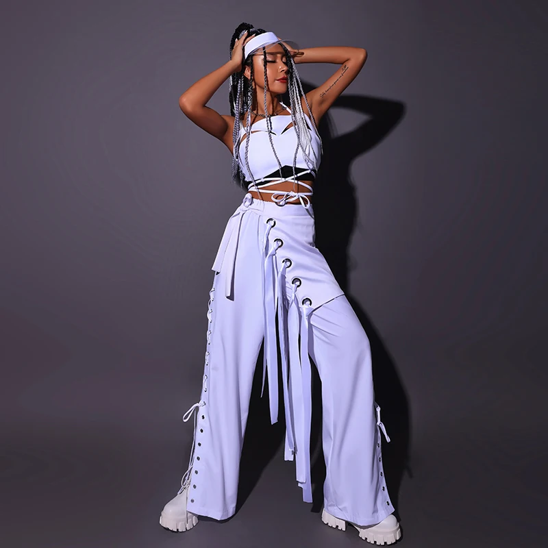 Костюм женский в стиле хип-хоп костюм для танцев Корейском танцевальный взрослых