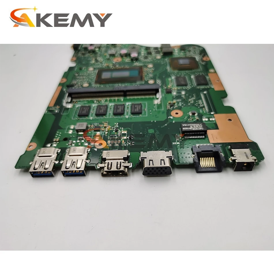 Akemy X555LD материнская плата для ноутбука ASUS X555LJ X555L оригинальная 4GB-RAM I7-5500U GT920M