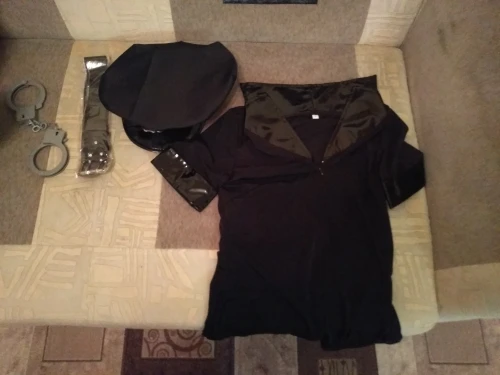 Костюм офицера полиции черного цвета большого размера|dress plus|plus dressplus size |