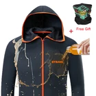 Новая Водонепроницаемая тонкая велосипедная куртка, Мужская дышащая одежда для горного велосипеда, одежда для езды на велосипеде с защитой от УФ-лучей, Джерси для езды на горном велосипеде, мужская куртка для езды на велосипеде