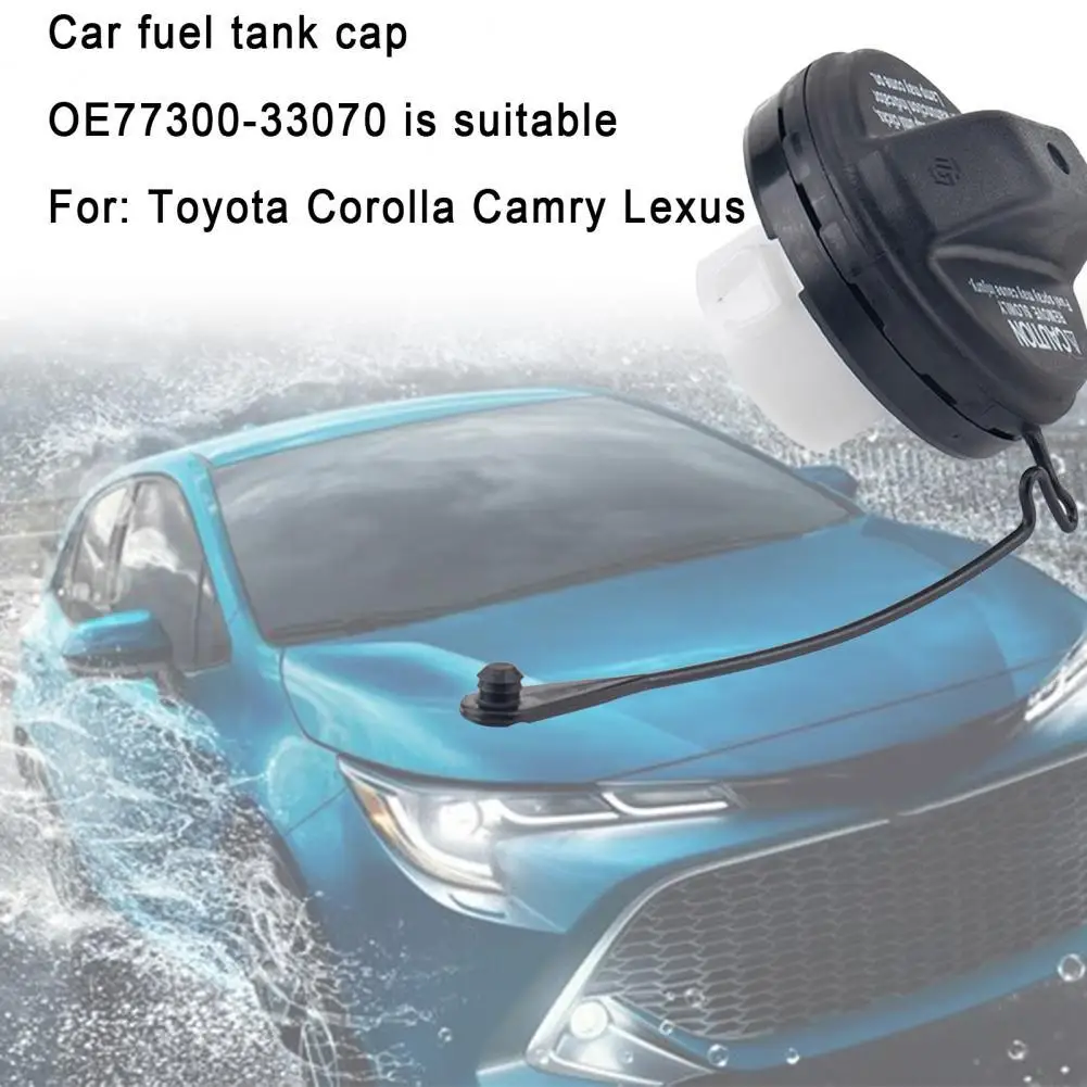 

60% HOT SALES!!Car Fuel Tank Gas Cap Reliable Replacement Durable Factory Tank Cover 77300-33070 for Toyota Corolla/Camry/Lexus