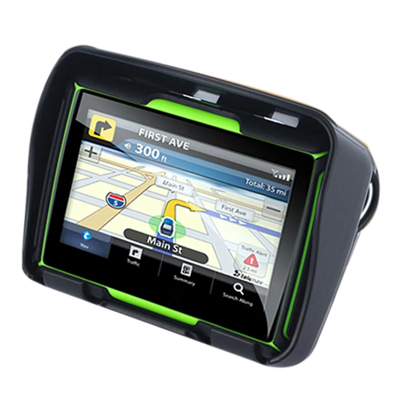 Водонепроницаемый Gps-навигатор для мотоцикла 256 м 8 ГБ 4 3 дюйма | Автомобили и