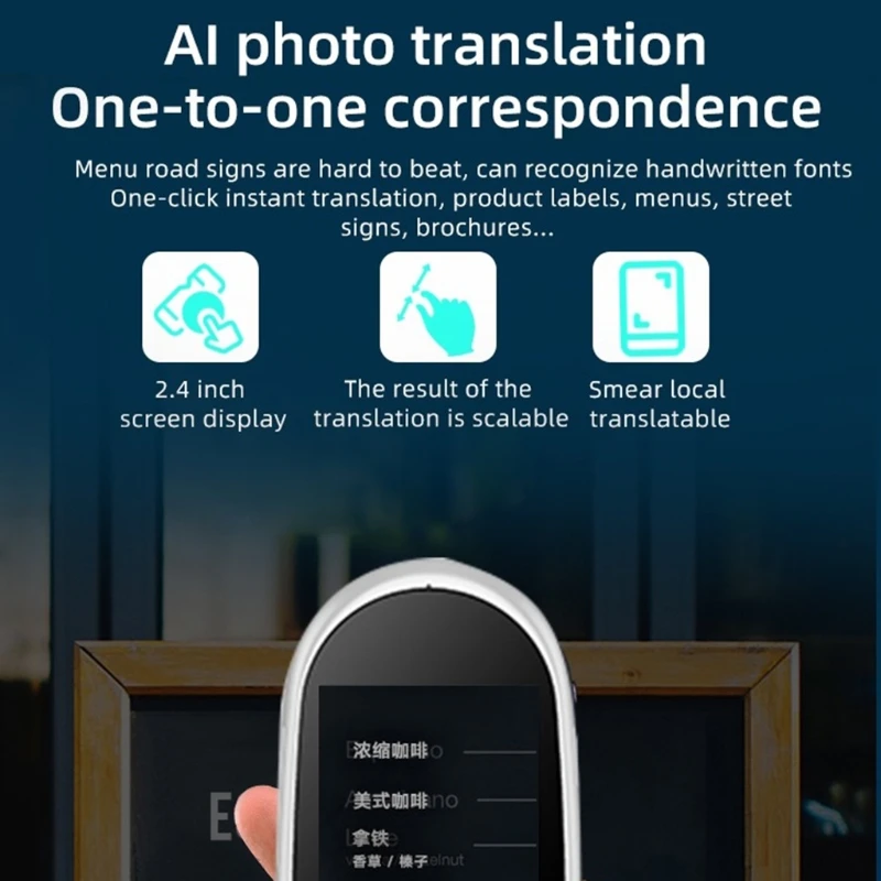 Портативный переводчик устройство для голосового перевода умный