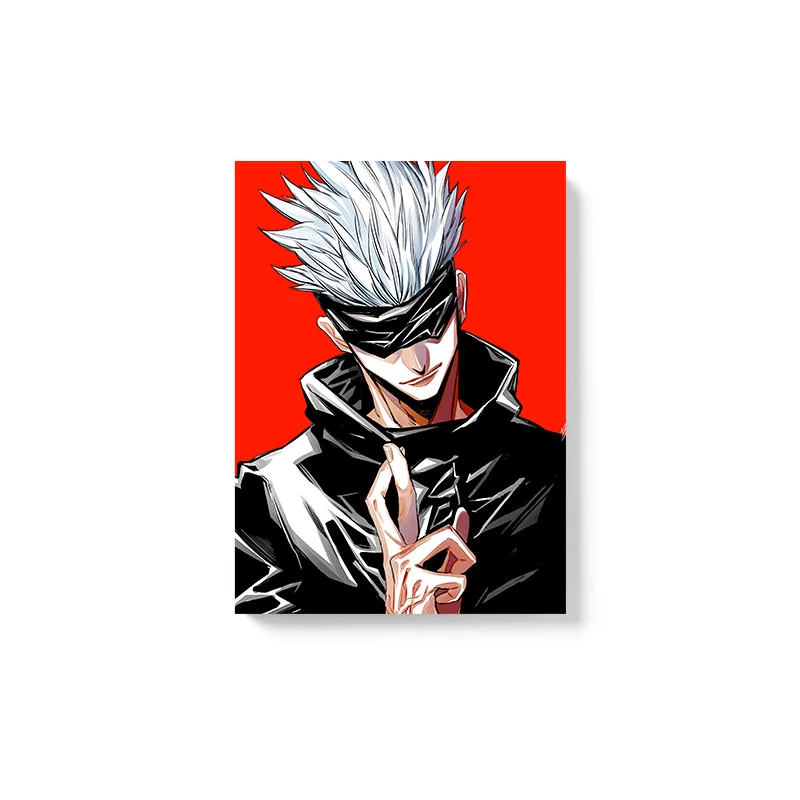 

Satoru Gojo Jujutsu Kaisen Anime Canvas Painting Decor Wall Art Pictures Bedroom Study Home Living Room Decoration Prints Poster