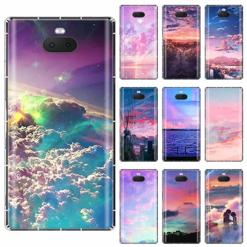 Прозрачный силиконовый чехол из ТПУ для Sony Xperia X XA XA1 XA2 XA3 XZ XZ1 XZ2 XZ3 XZ4 L1 L2 L3