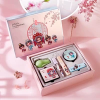 6pcsset make up sets include daily use face powder foundation concealer lipstick mascara wholesale makeup cosmetic gift box