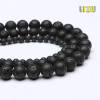 natural lava volcanic stone loose beads jewelry volcanic rock semi finished products diy beading accessories