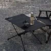 folding table aluminum alloy mini portable lightweight outdoor dinner desk camping picnic bbq party household desks furniture