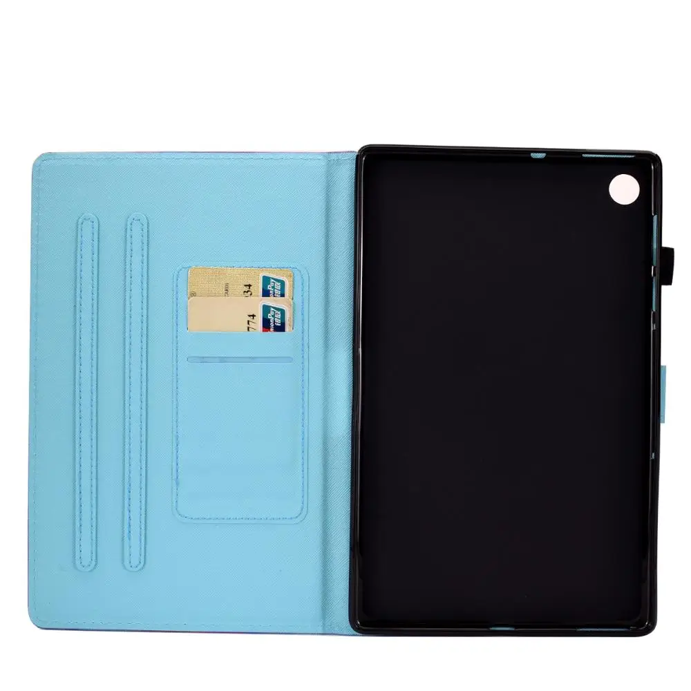 Чехол для lenovo tab m10 plus чехол планшета M10 FHD Plus 10 3 дюйма умный чехол-бумажник из ПУ