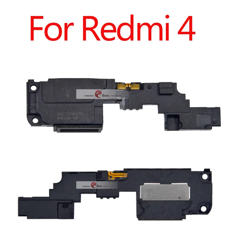 For Redmi 4 1 шт. громкоговоритель динамик для Xiaomi Redmi 4 4 Pro 4X Note 4 панель с полифоническим динамиком Запчасти для авто - Цвет: For Redmi 4