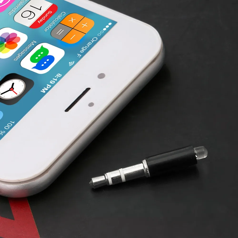 Universal 3.5mm Mini Intelligent Remote Control Plug Mobile Phone Smart Infrared IR Jack For iPhone IOS Android | Электроника
