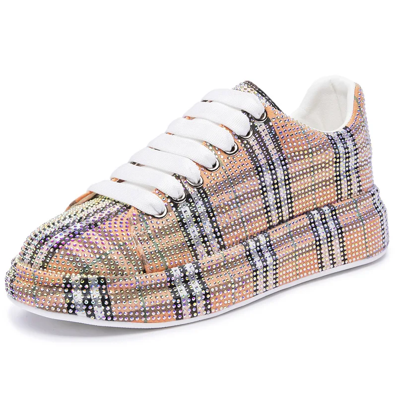 

Designer Shoes Woman Flats Fashion Platform Sneakers Woman Vulcanized Shoes for Women 2021 Basket Ladies Sneakers Tennis Female