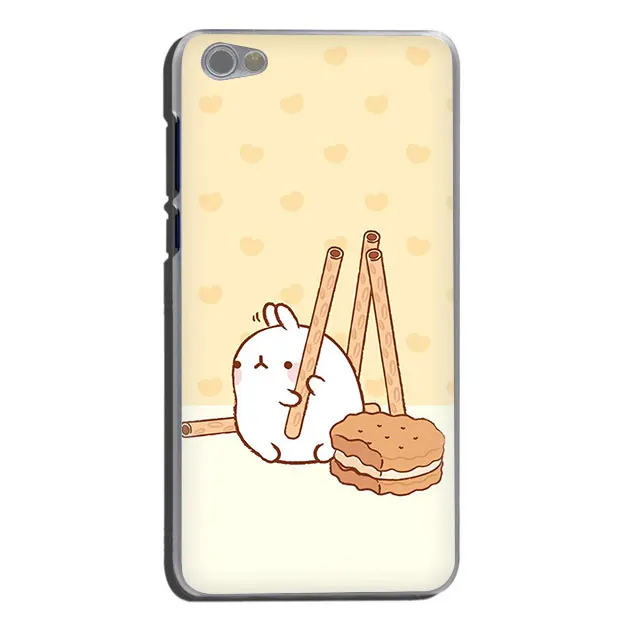 H11 EWAU kawaii чай с Molang кекс жесткий чехол для телефона для Xiaomi Redmi Note 4 4X5 6 7 8 pro 5A Prime - Цвет: H11