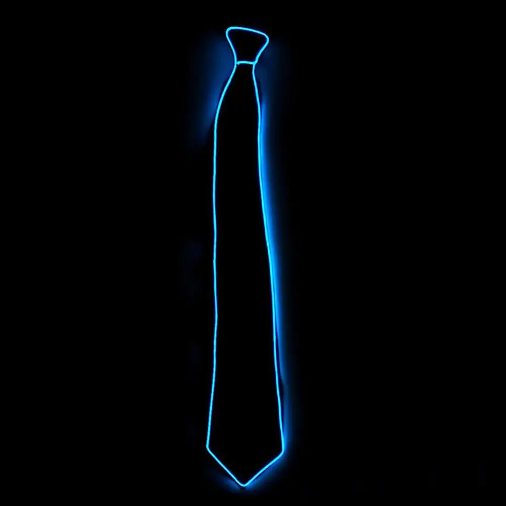 

Adjustable Necktie Light Gentlemen Gentlemen Pub Party Tie