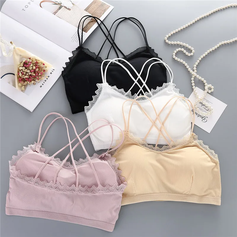 Новинка бесшовный кружевной бюстгальтер с прозрачной шелковой нитью женский